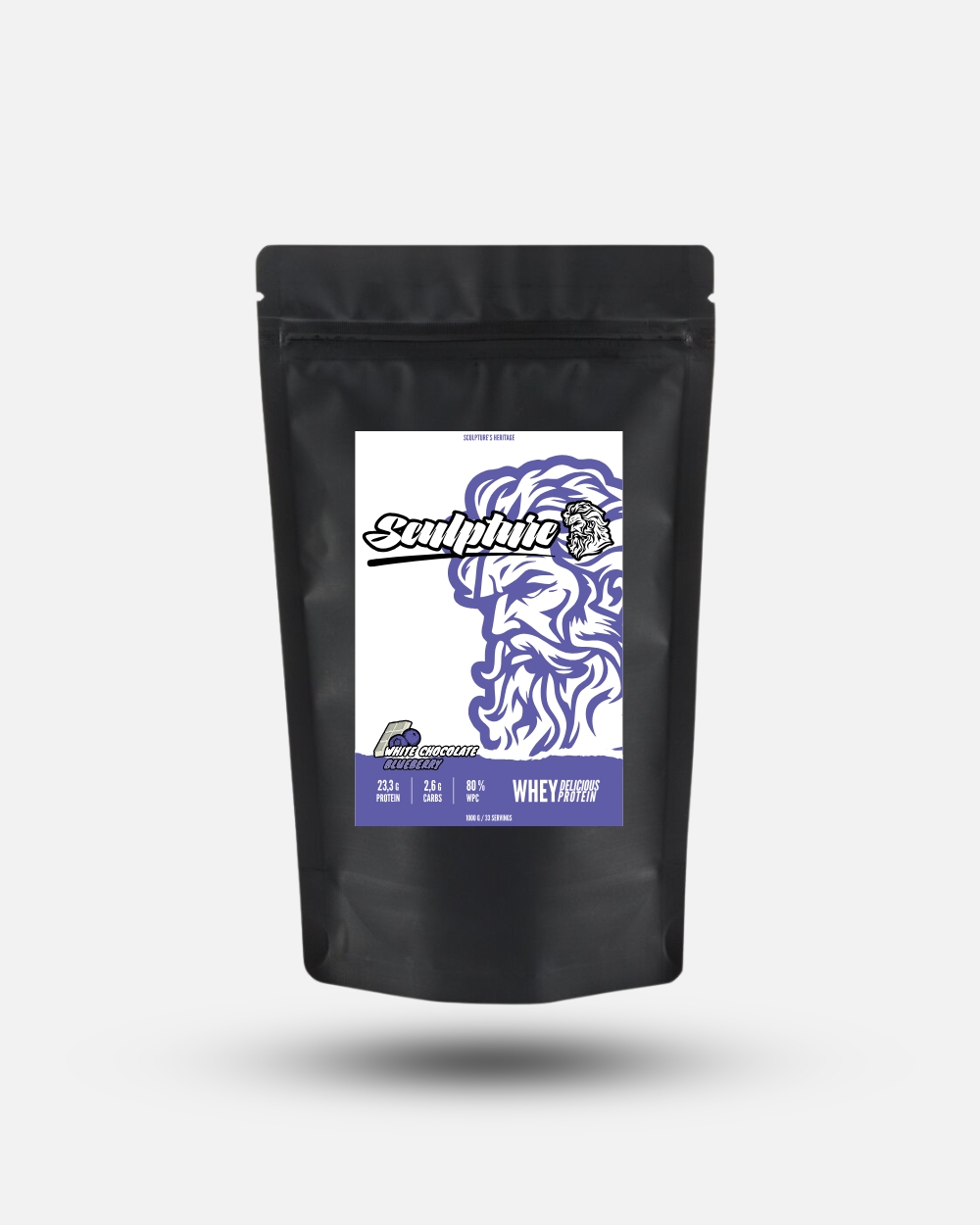 WHEY DELICIOUS PROTEIN - White Chocolate Blueberry