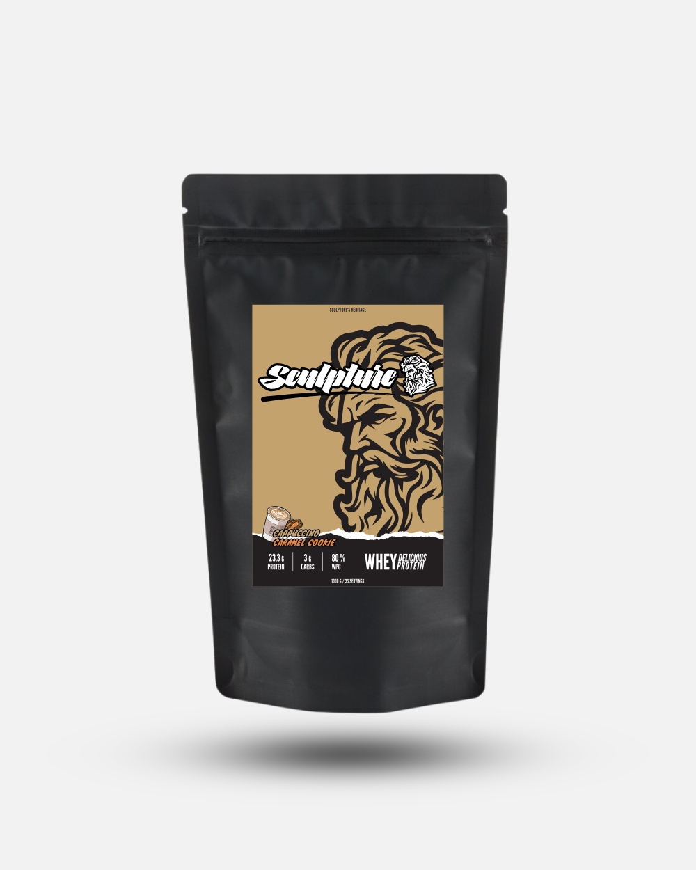 WHEY DELICIOUS PROTEIN - Cappuccino Caramel Cookie