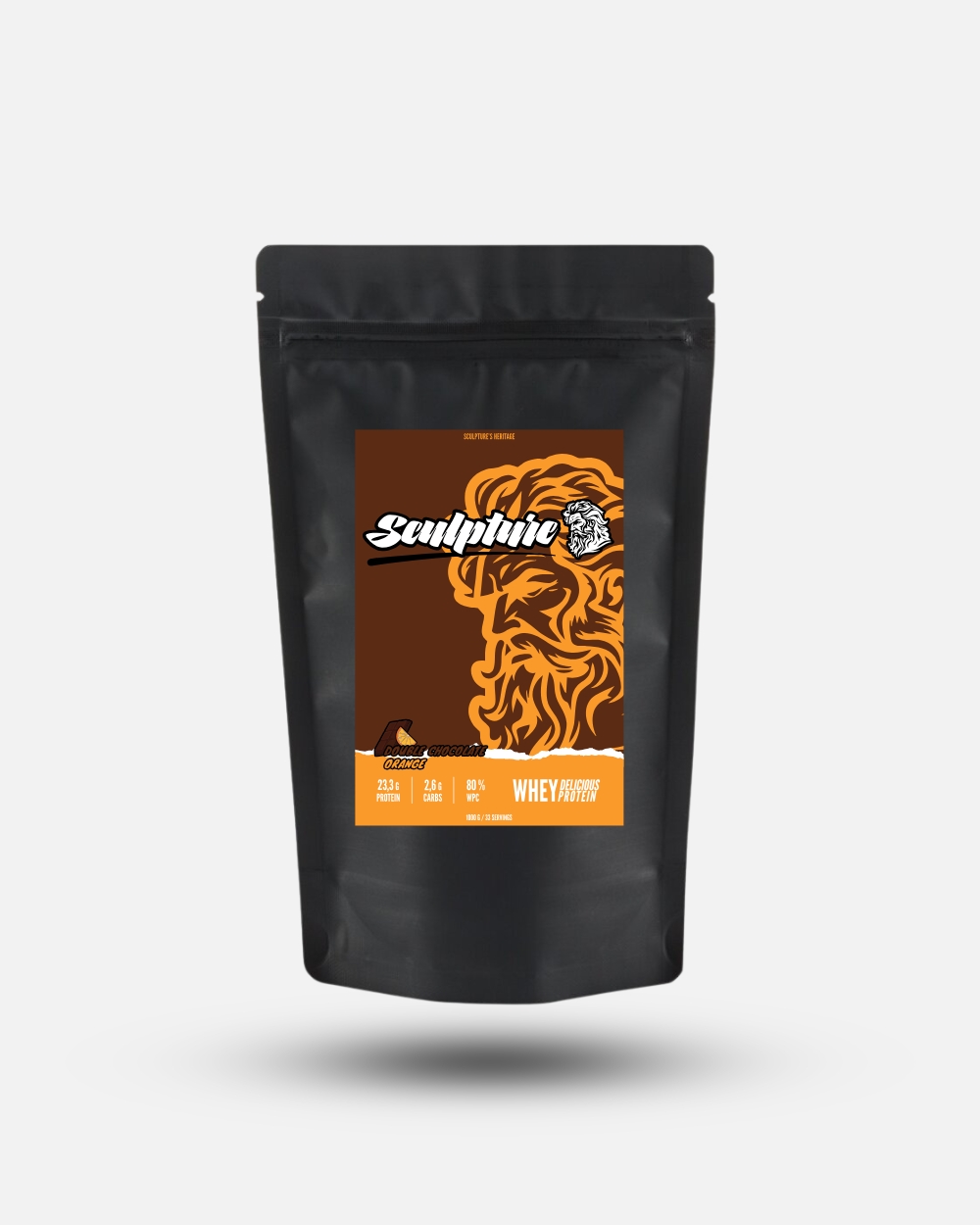 WHEY DELICIOUS PROTEIN - Double Chocolate orange