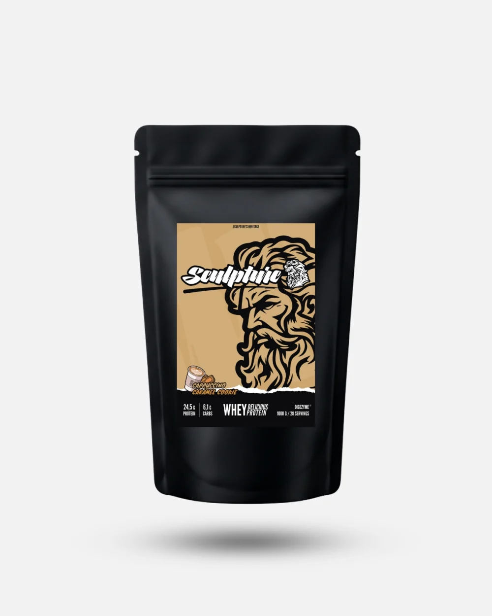 WHEY DELICIOUS PROTEIN DIGEZYME - Cappuccino Caramel Cookie