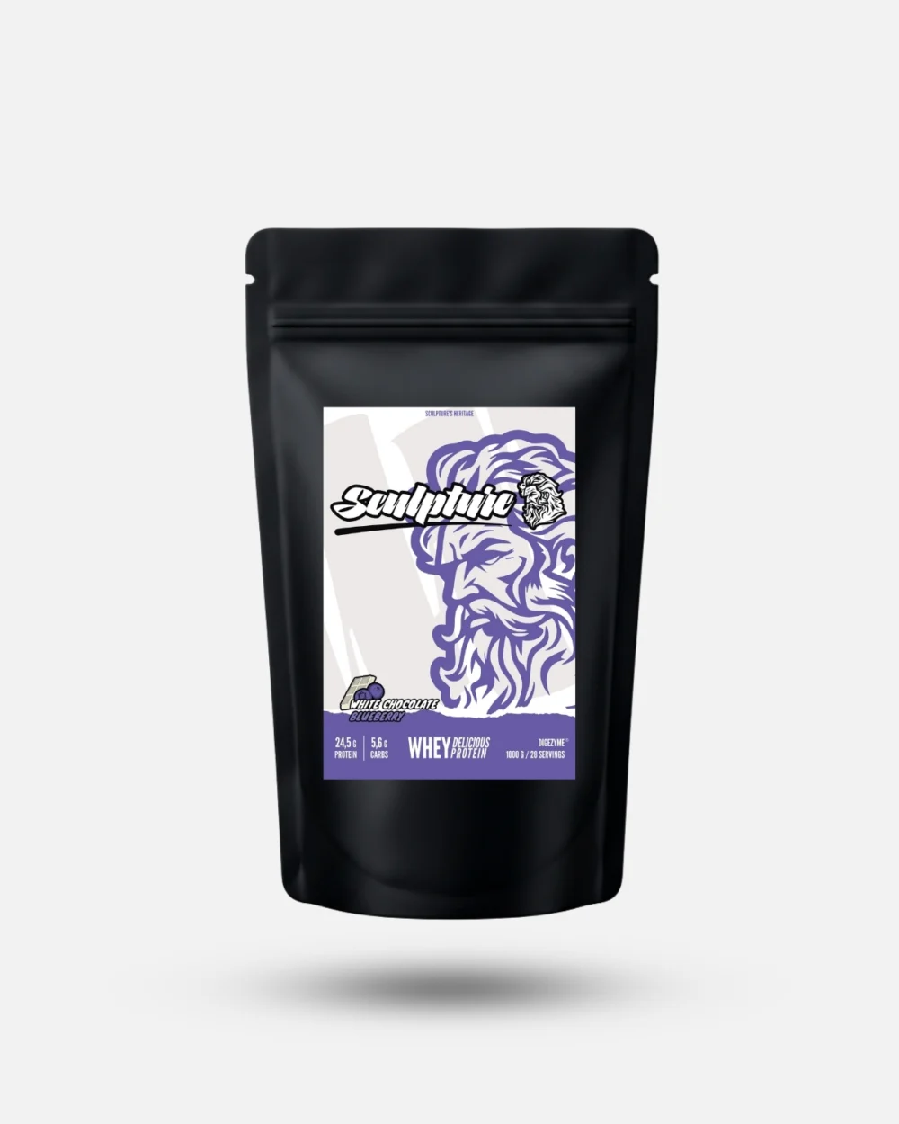 WHEY DELICIOUS PROTEIN DIGEZYME - White Chocolate Blueberry