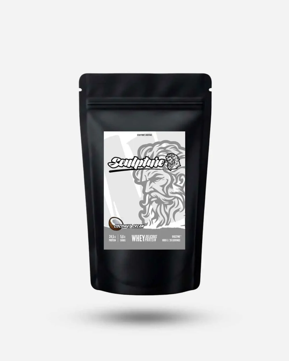 SCULPTURE WHEY DELICIOUS DIGEZYME - Coconut Cream